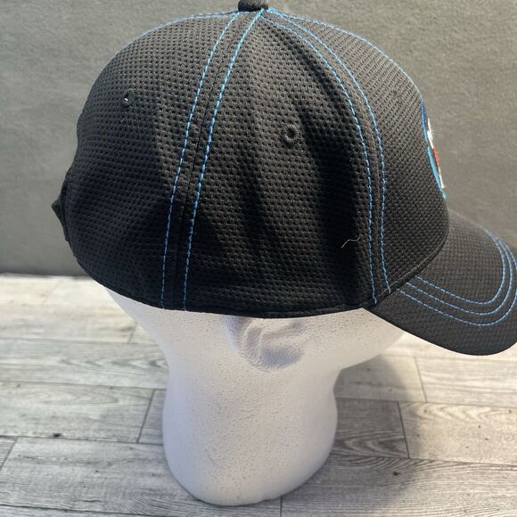 CBS Sports NFL CBS Ball Cap Hat Embroidered Patch Hook/Loop Strap Adjustable EUC - Picture 8 of 13